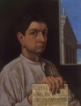 ジョルジョ・デ・キリコの自画像 形而上学的シュルレアリスム